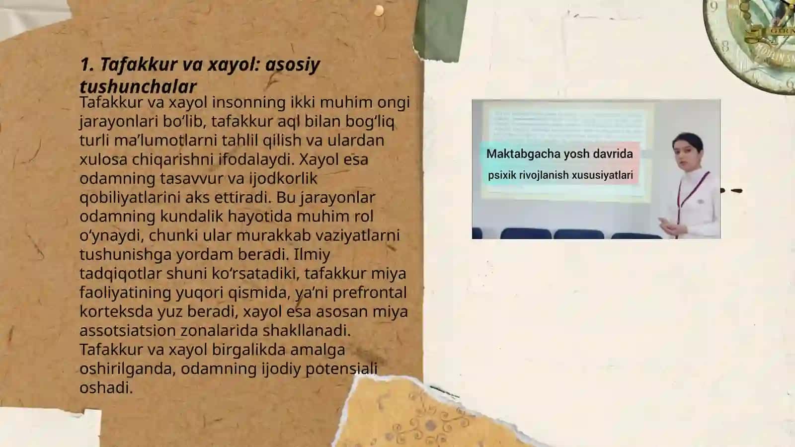 Maktabgacha yoshdagi bolalarda tafakkur va xayolning rivojlanishi 3