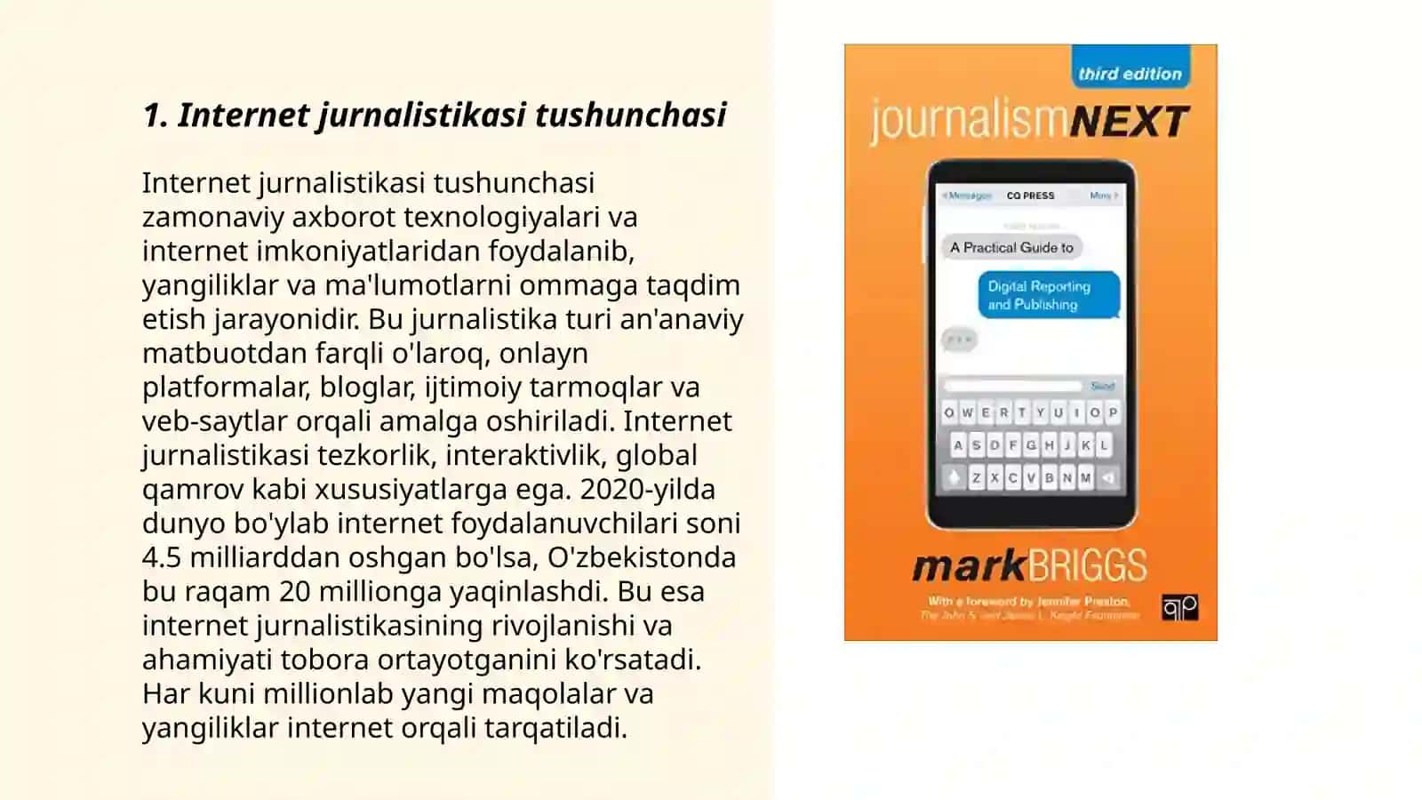 Internet jurnalistikasning paydo boʻlishi 3