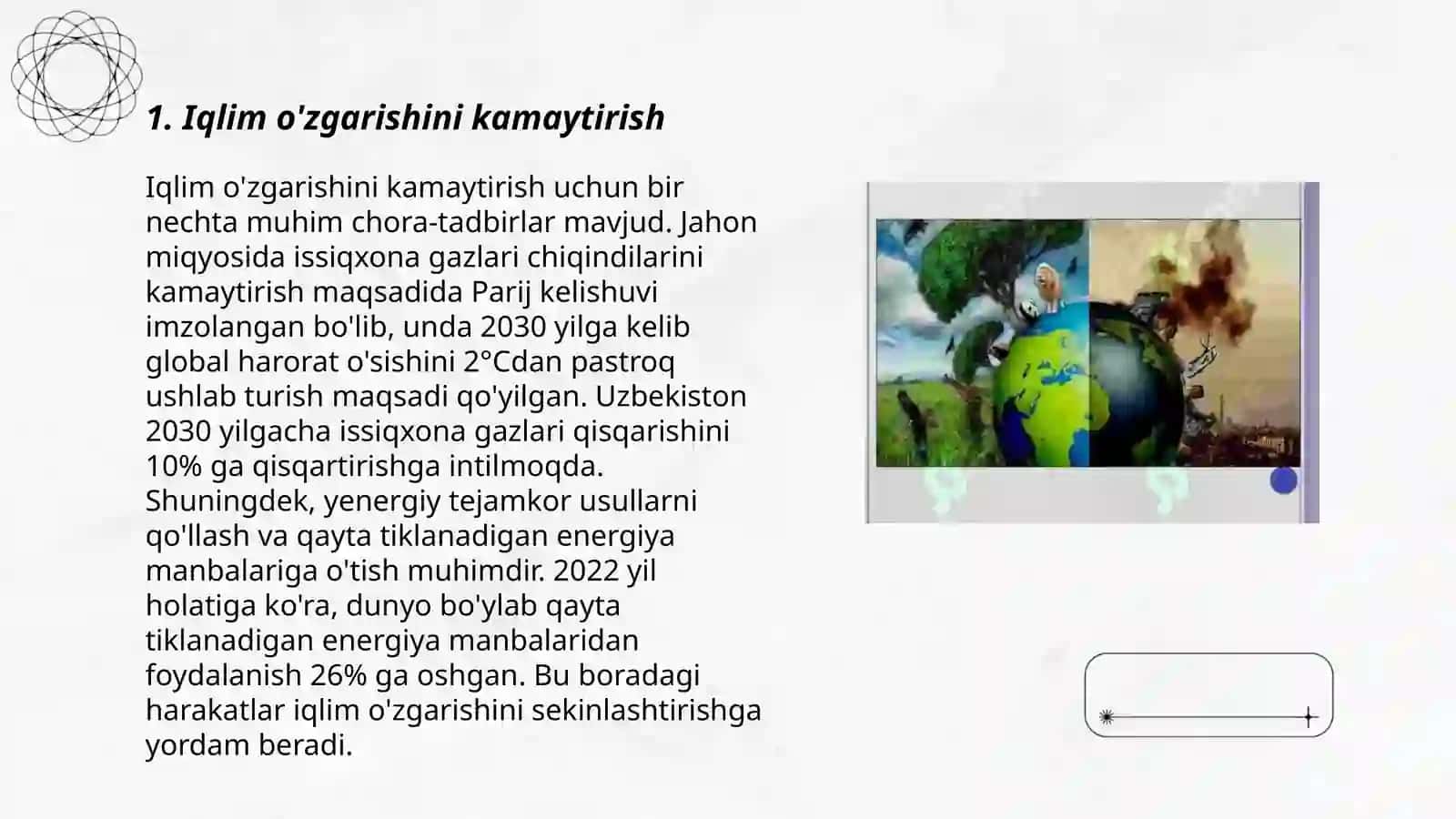 Antropogen ning biosfera taʼsirini kamaytirish uchun kurashamiz! 3