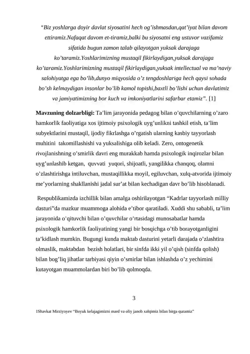 TARBIYASI OG’IR BOLALAR BILAN OLIB BORILADIGAN IJTIMOIY-PEDAGOGIK FAOLIYAT METODIKASI 3