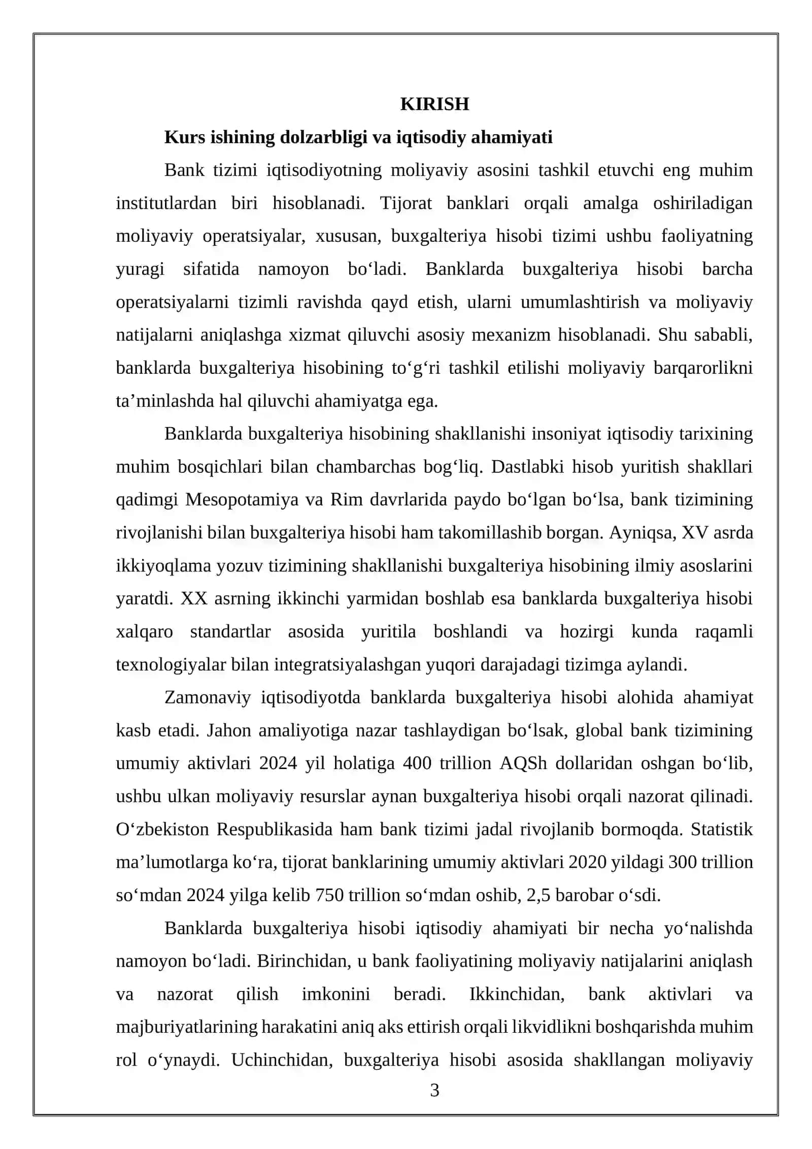 BANKLARDA BUXGALTERIYA HISOBI ASOSLARI 3