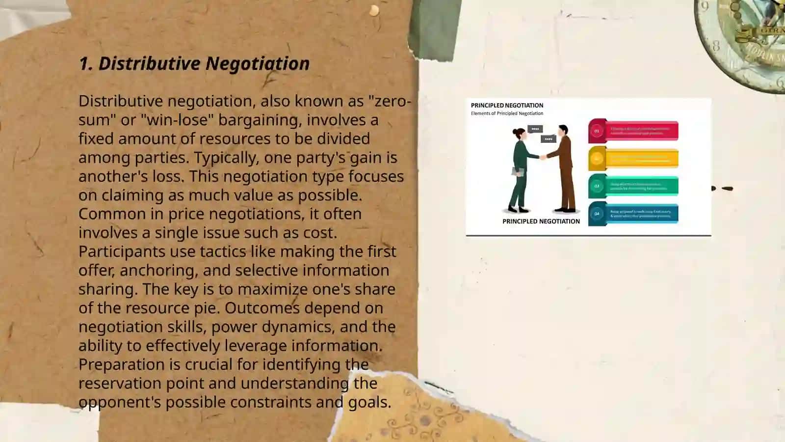 Distributive Negotiation 3