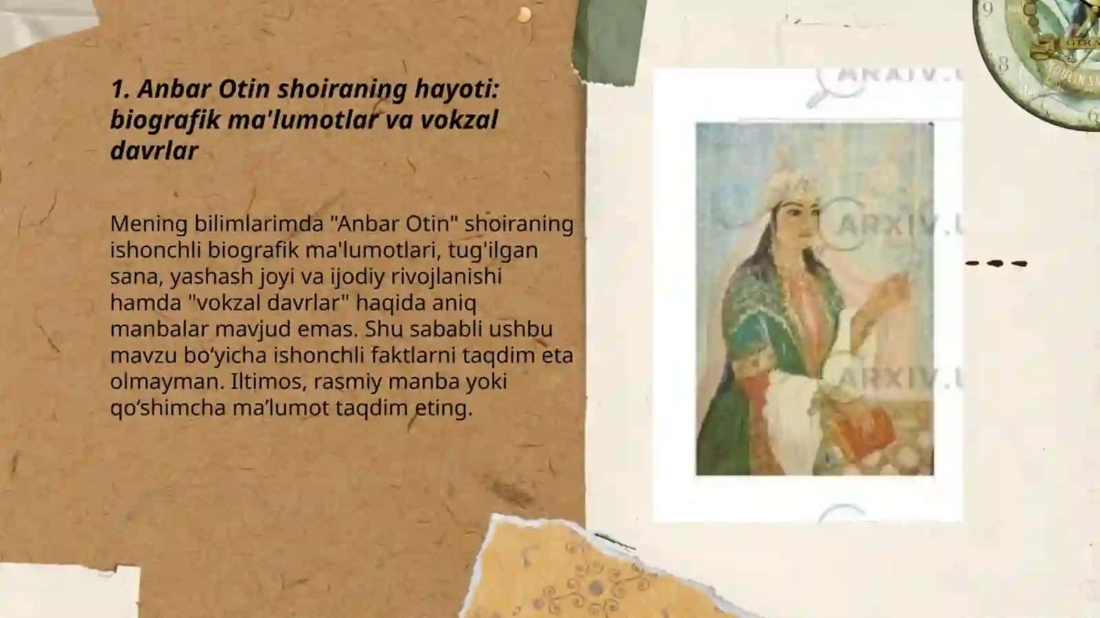 Anbar Otin shoira hayoti va ijodi 3