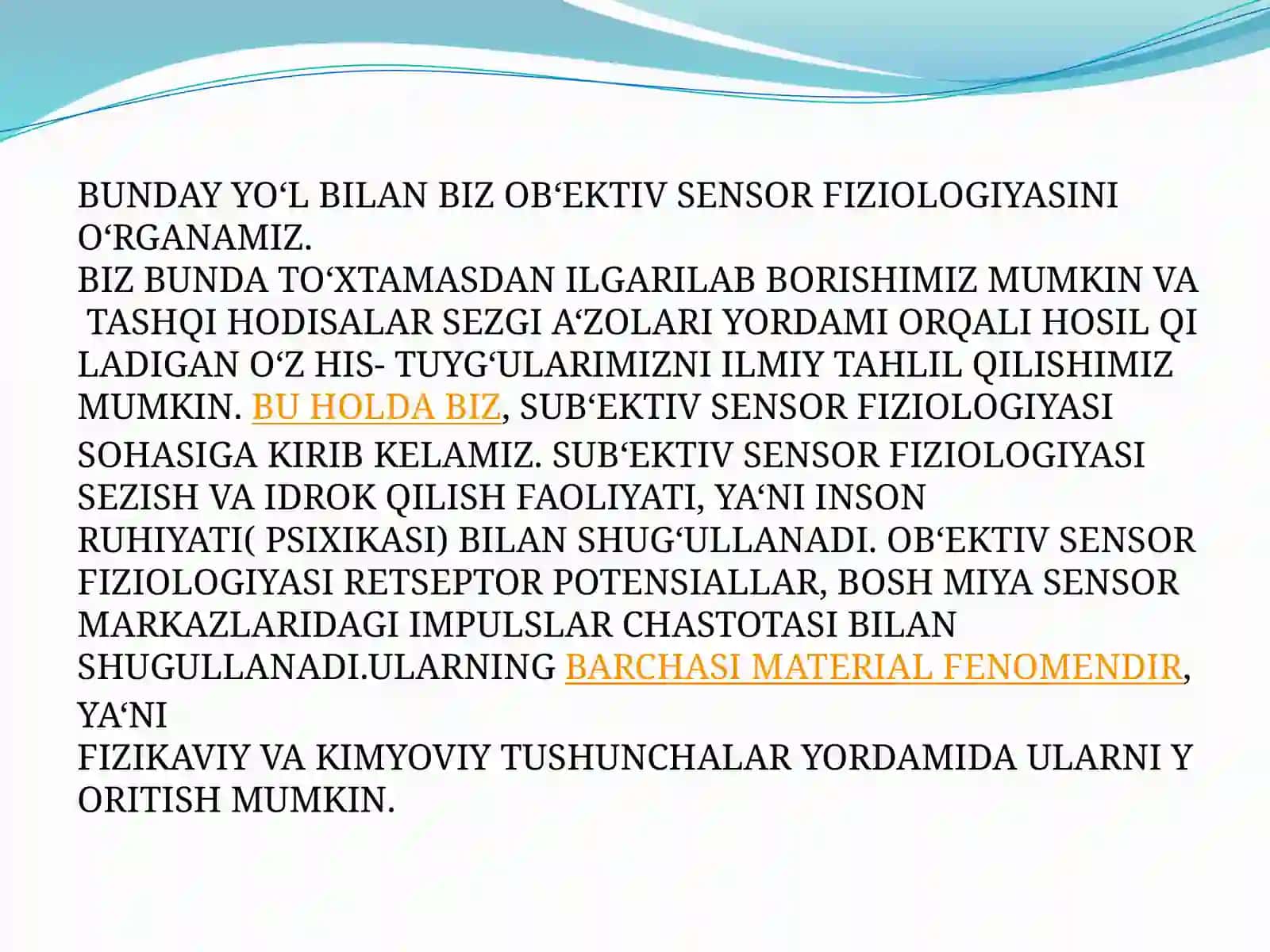 Sensortizimida axborotni qayta ishlash mexanizmi 3