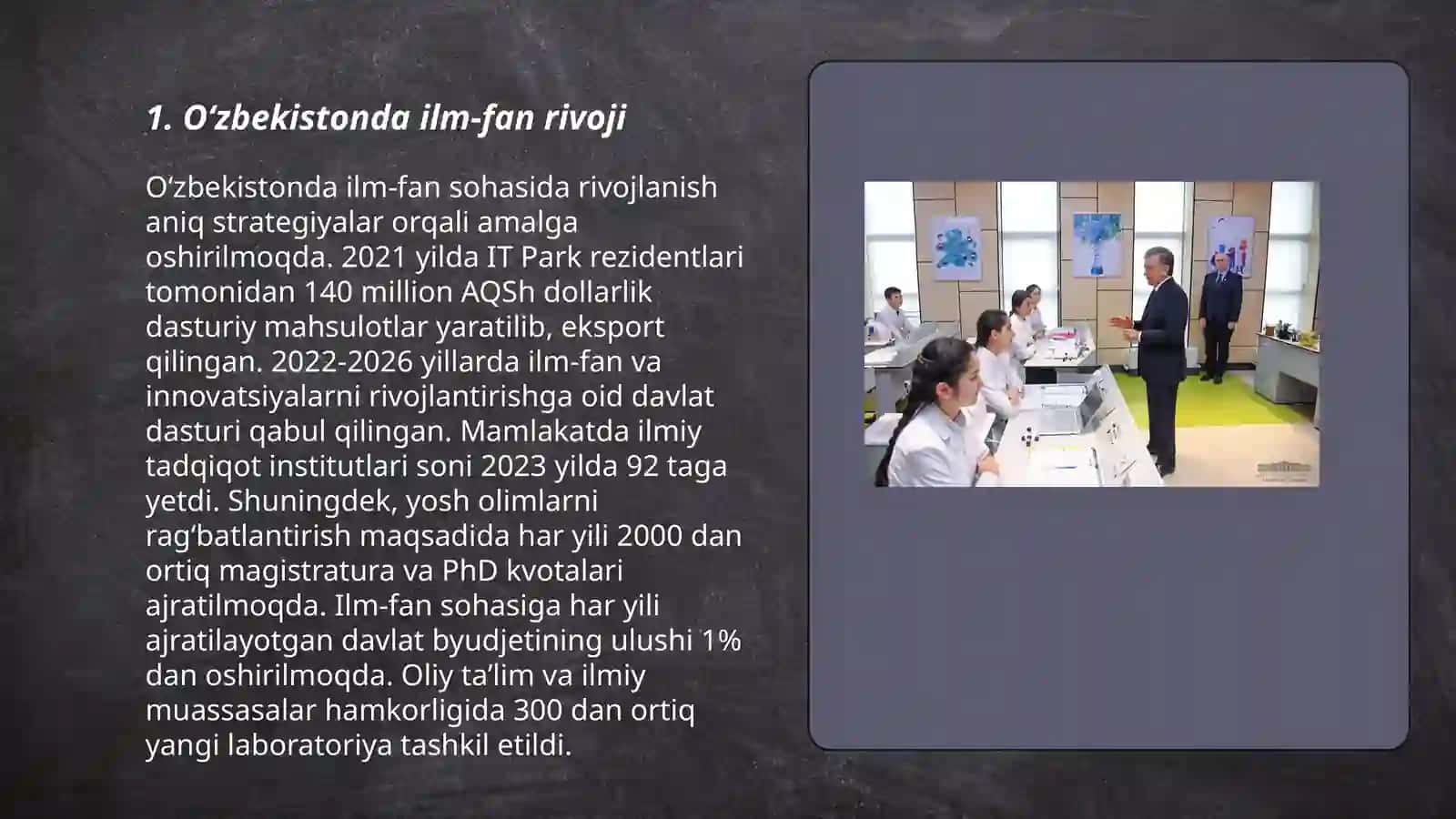 Oʻzbekistonda ilm-fan 3