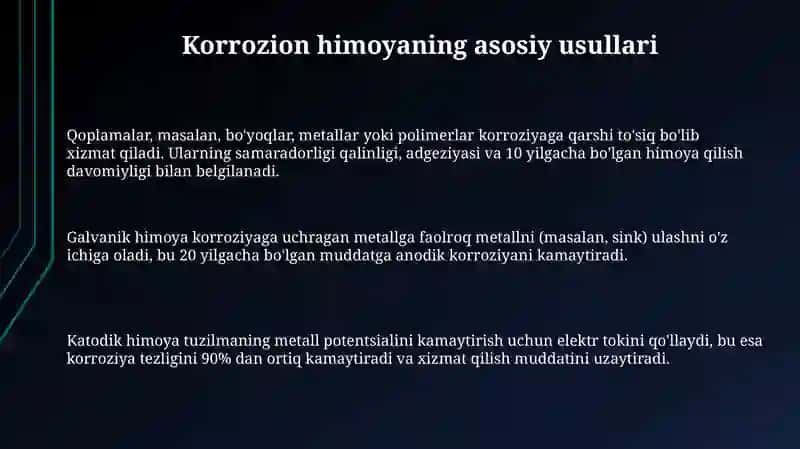 Korroziyaniyoqotishusulari 3