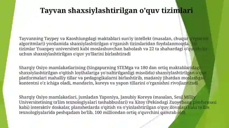 Yaponiya ta'lim robototexnikasi 3