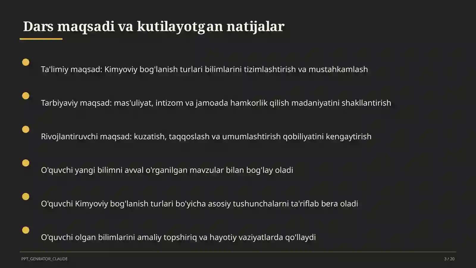 Kimyoviy bog'lanish turlari (8-sinf) 3