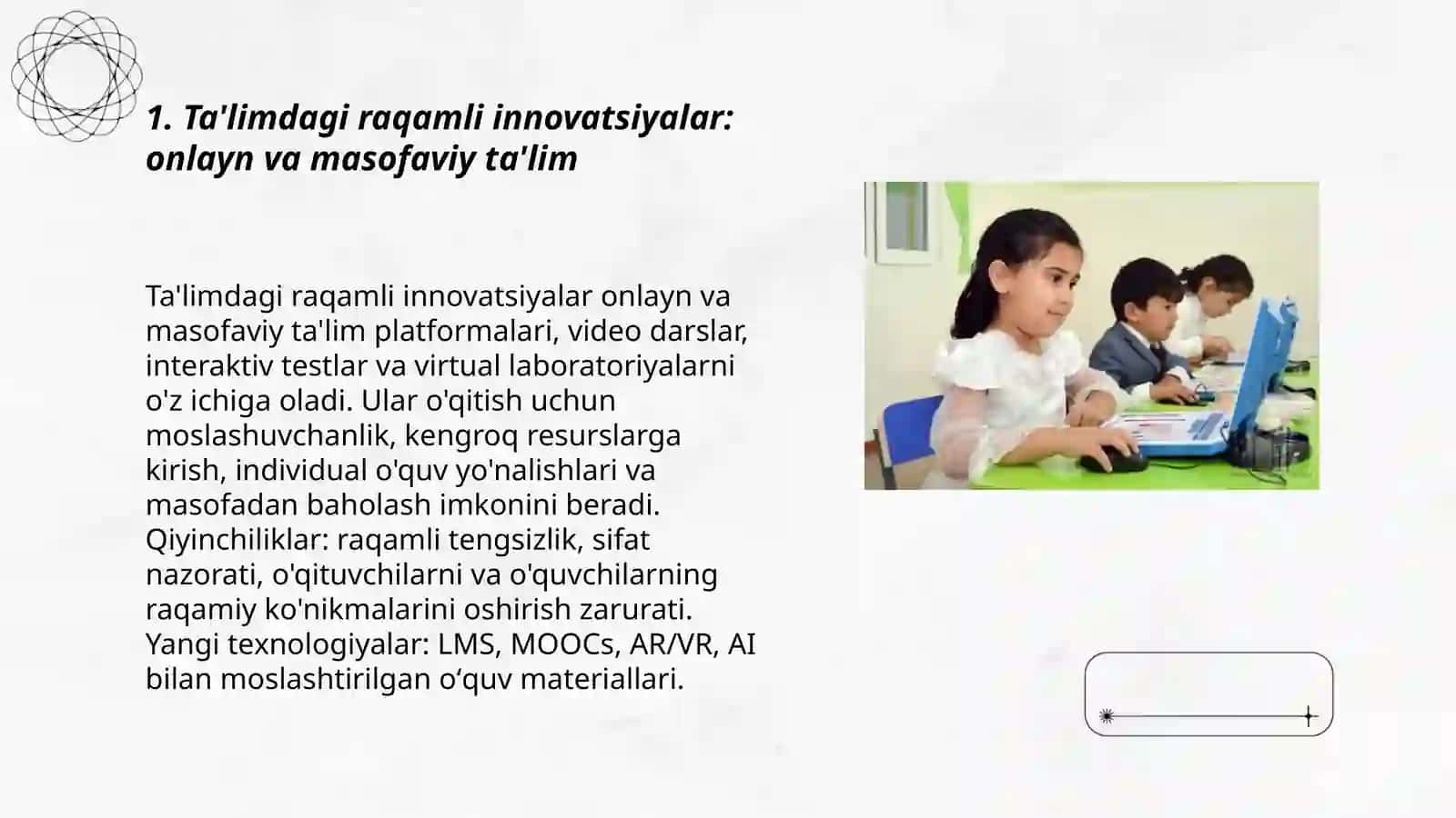 Innovatsiya va Jamiyat: Talimdagi yangiliklarni tasniflash 3