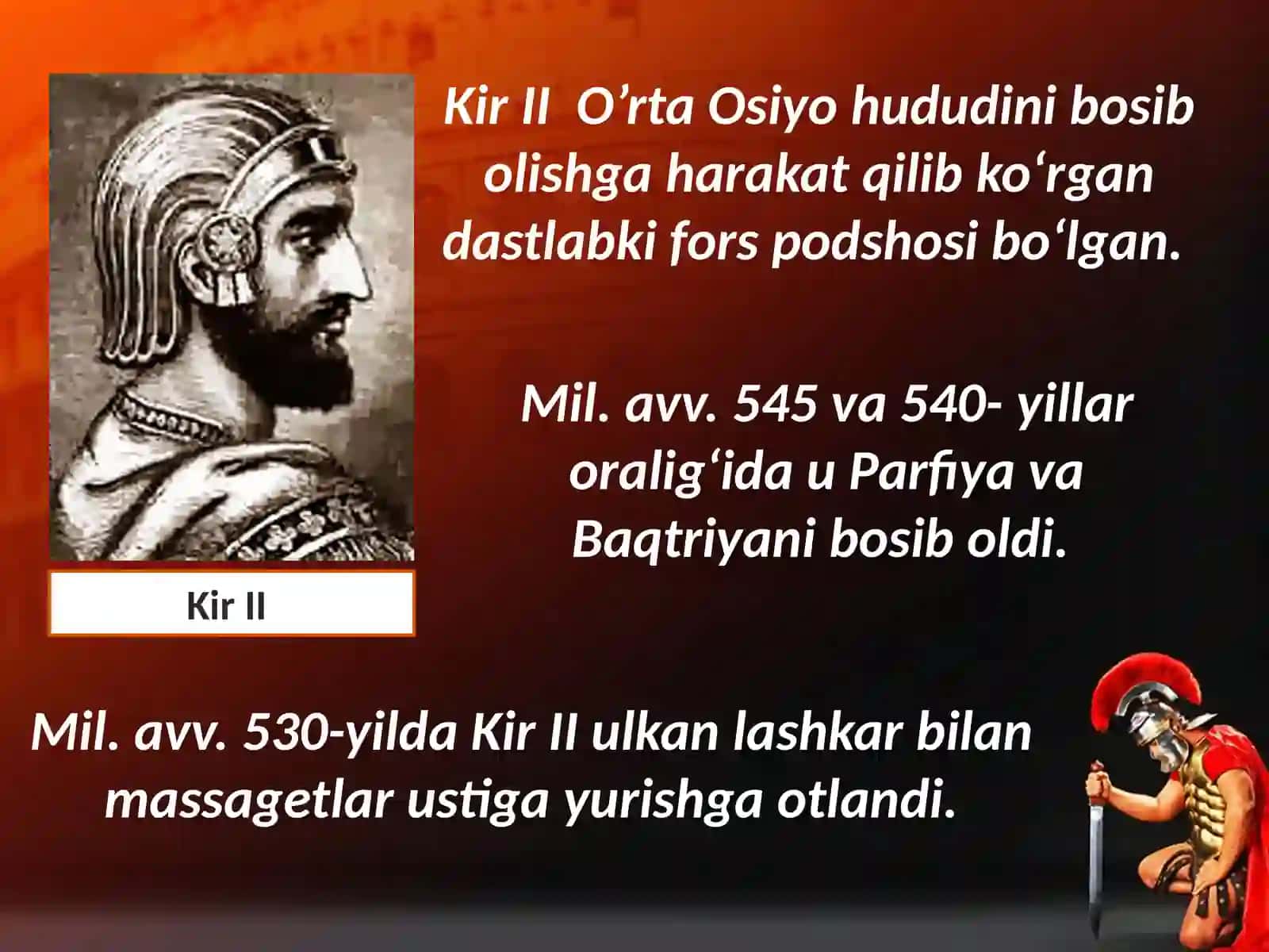 O‘rta Osiyoga Ahamoniylarning bosqinchilik yurishlari 3