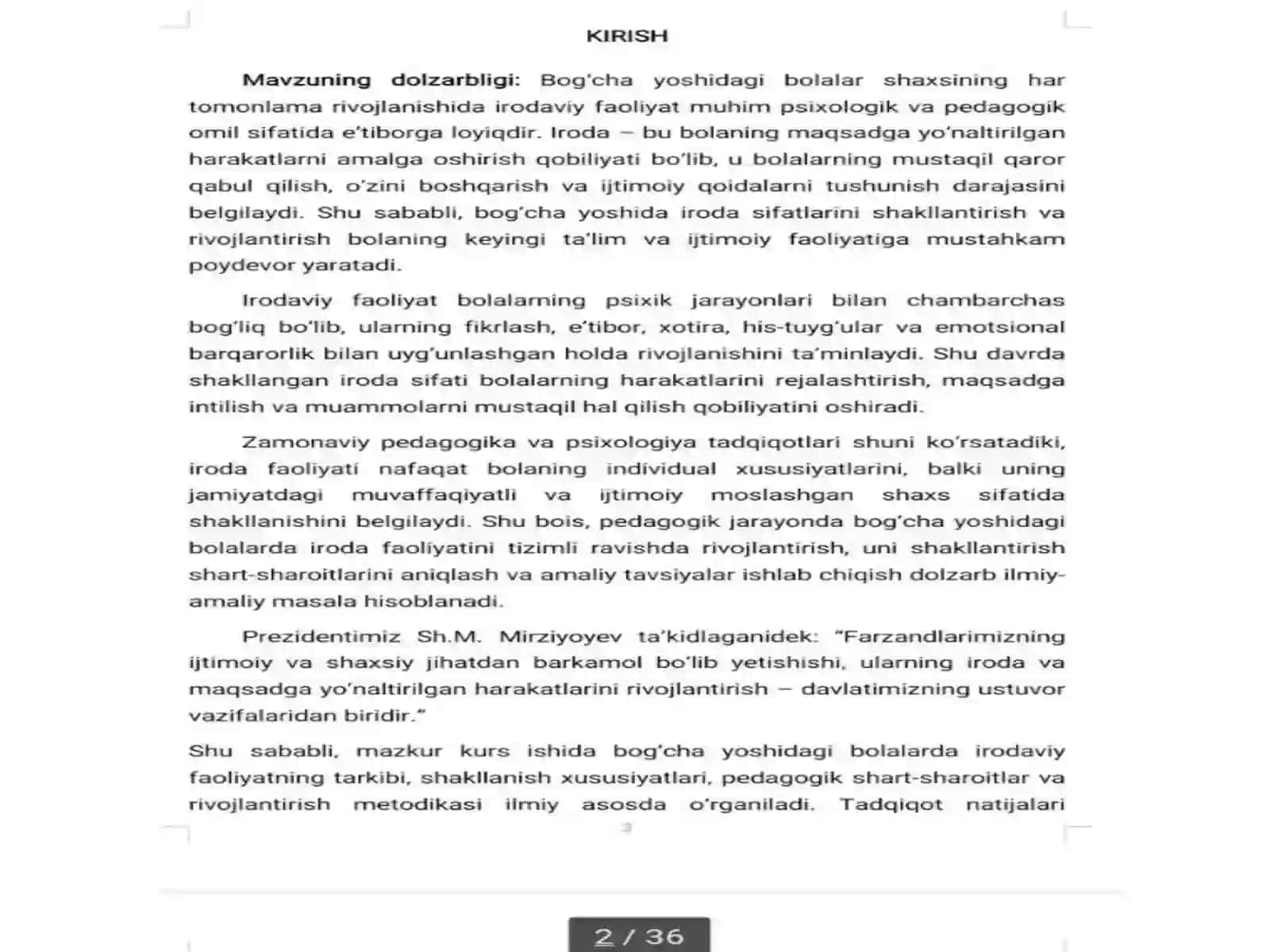 Bolalar Da'irotaviy Harakatlar 3