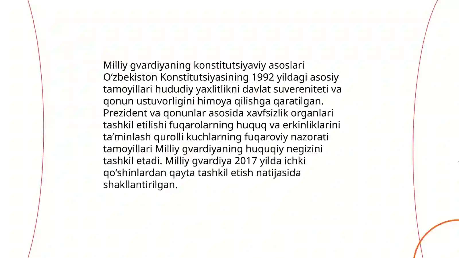 Milliy gvardiyaning shakllanishi va faoliyatining huquqiy asoslari 3
