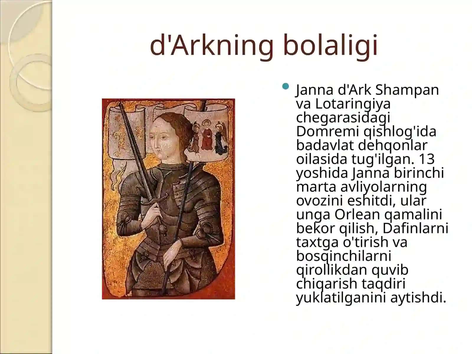 Fransiya Jan d'Ark davrida 3