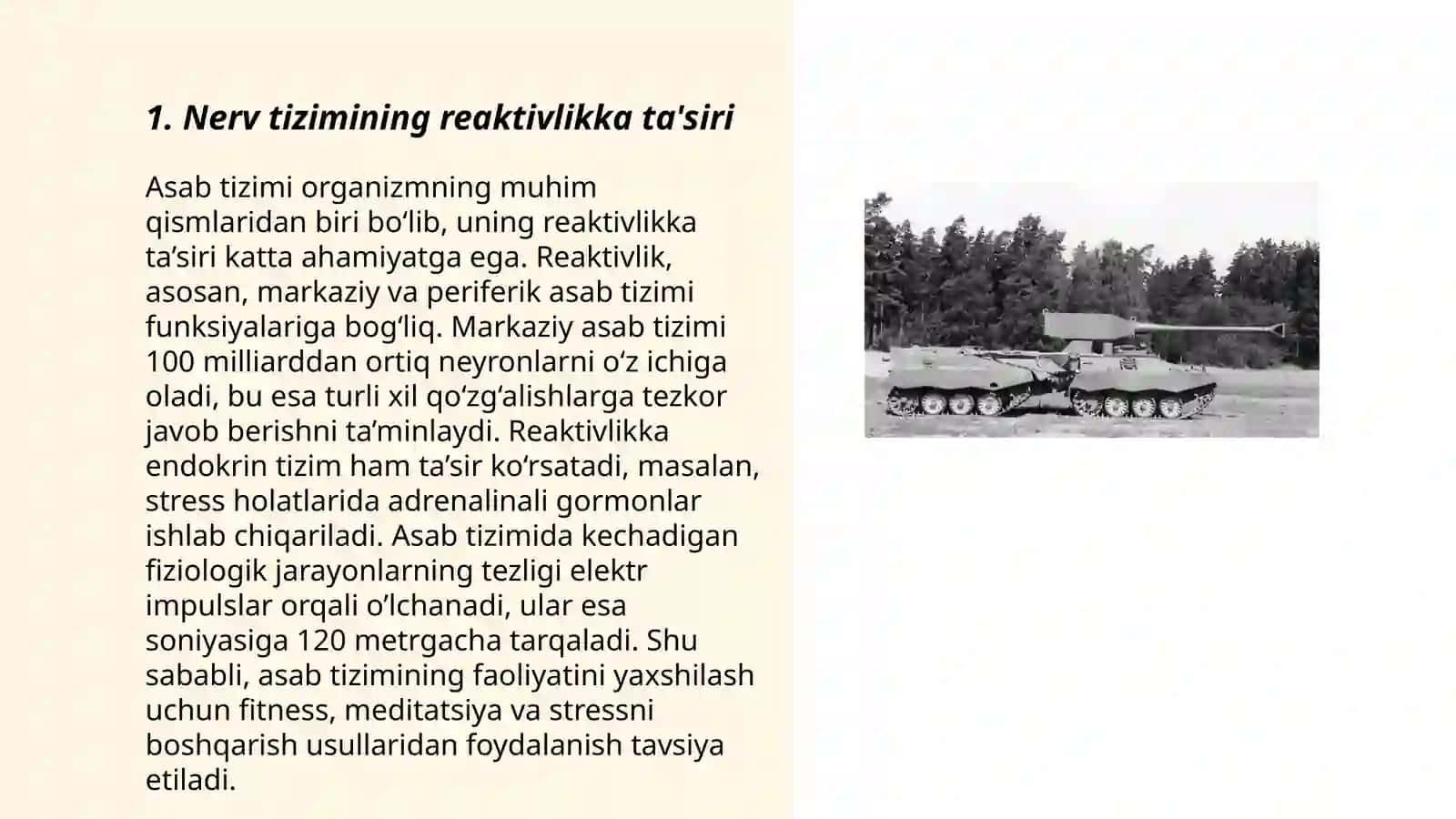 Reaktivlik va rezistentlikning shakllanishida nerv va endokrin sistemasining roli 3