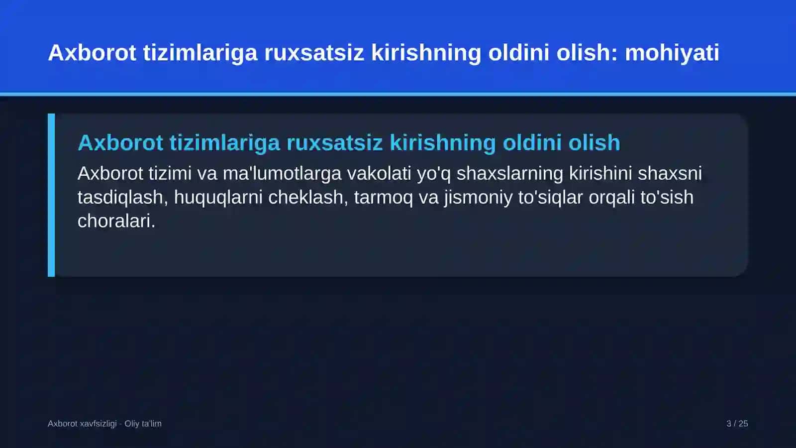 fitnes klublarida axborot tizimlariga ruxsatsiz kirishning oldini olish 6380 3