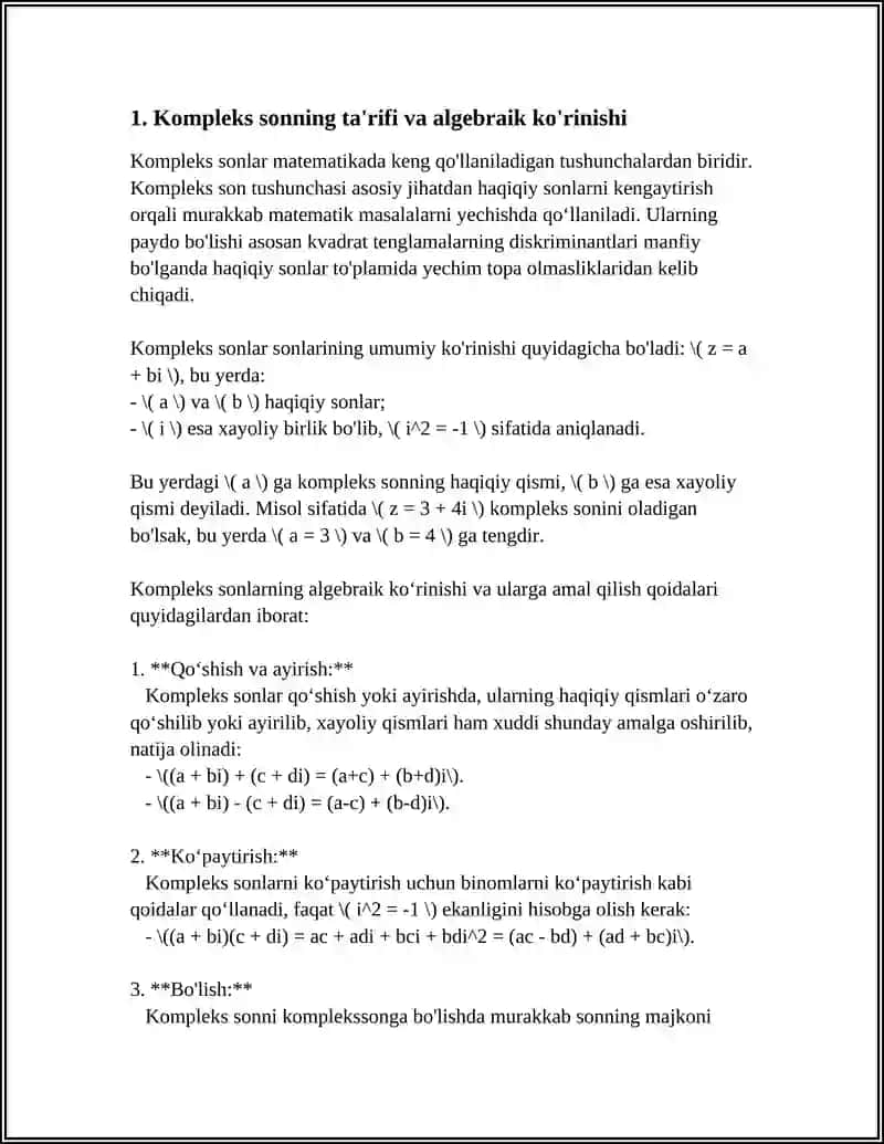 KOMPLEKS SON 3