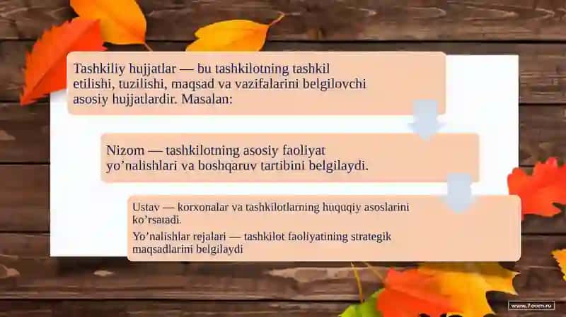 TASHKILIY HUJJATLAR, GUVOHNOMA VA YO’RIQNOMALAR 3