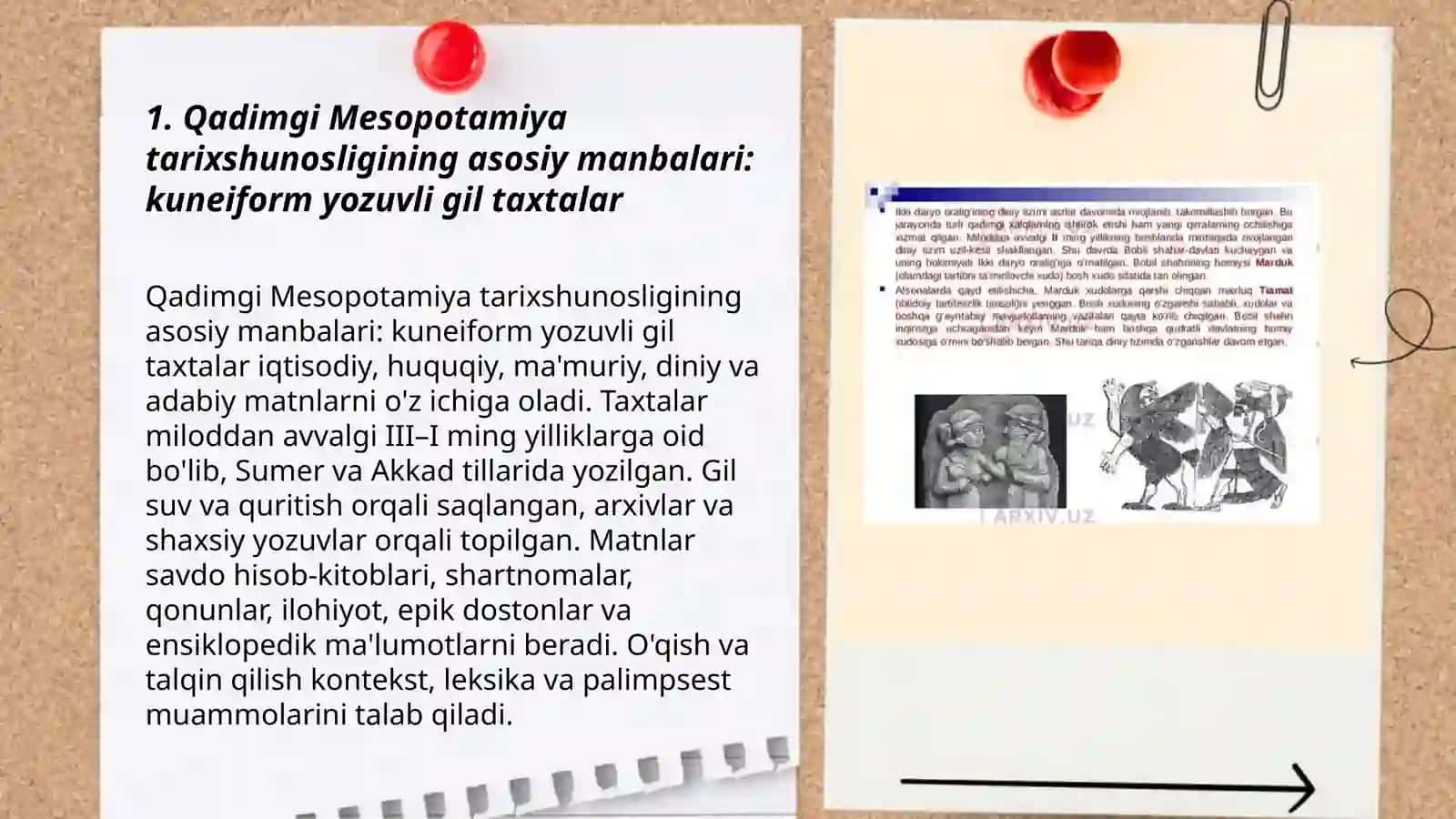 Qadimgi Mesopotamiya tarixshunosligi va manbashunosligining asosini tashkil etuvchi omillar 3