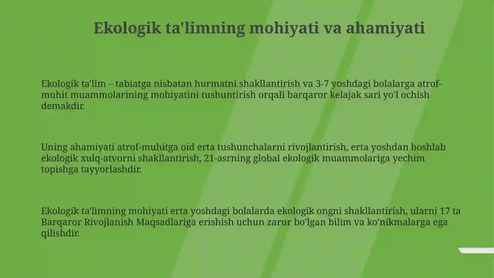Maktabgacha taʼlimda ekalogik tarbiyaberishningahamiyati 3