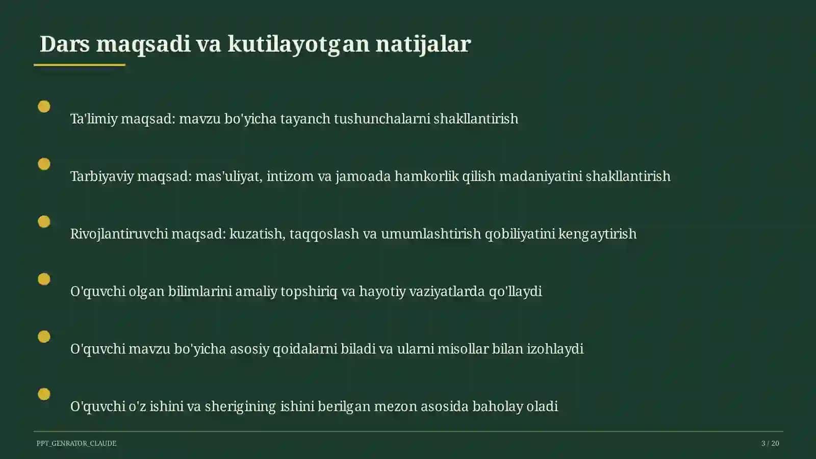Ekologik ta'lim: iqlim o'zgarishi, suv tejash va chiqindilarni saralash 3