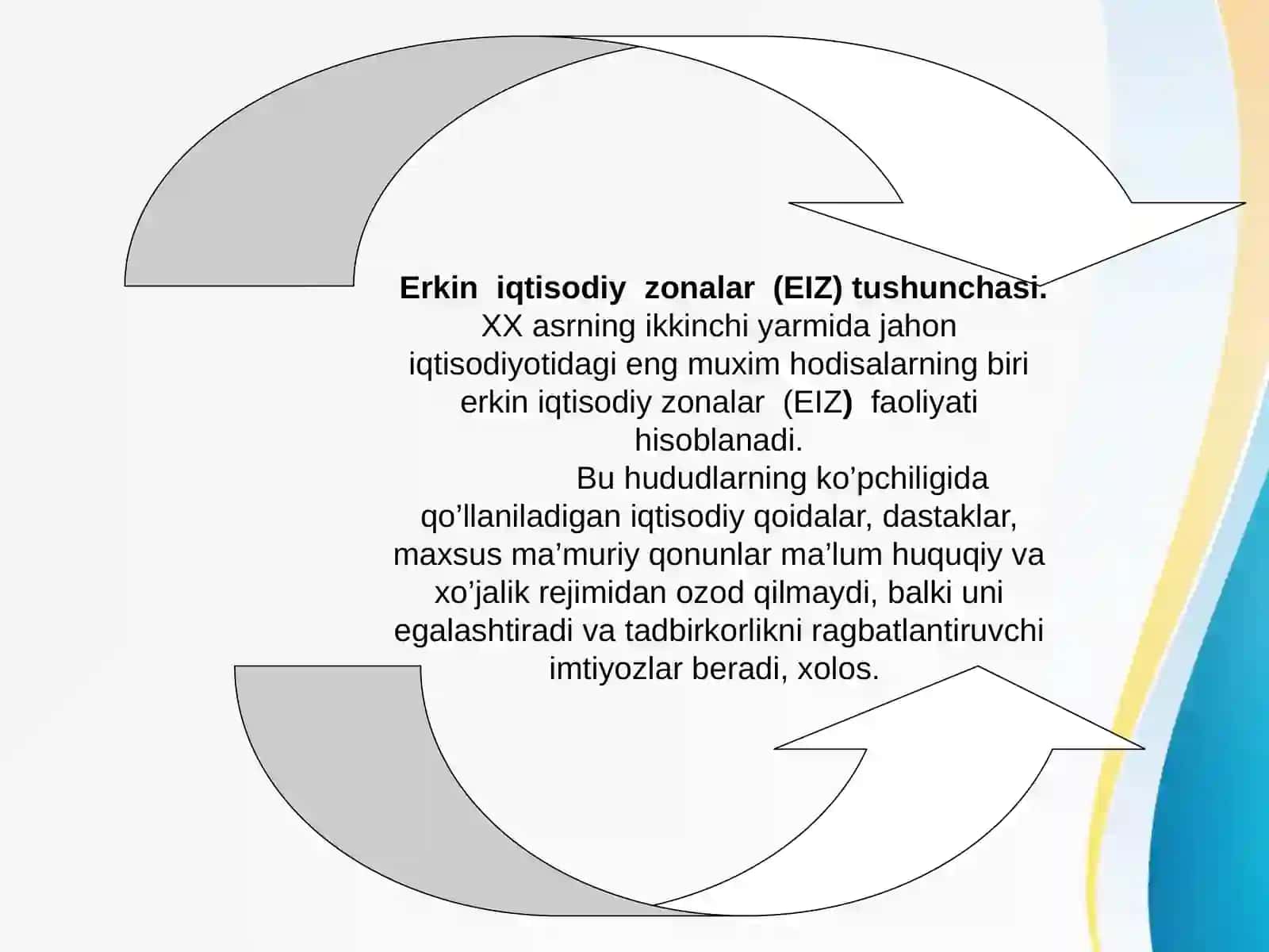 O’zbekistonda tashkil etilgan erkin iqtisodiy zonalarning tashqi savdoni rivojlantirishga ta’siri 3