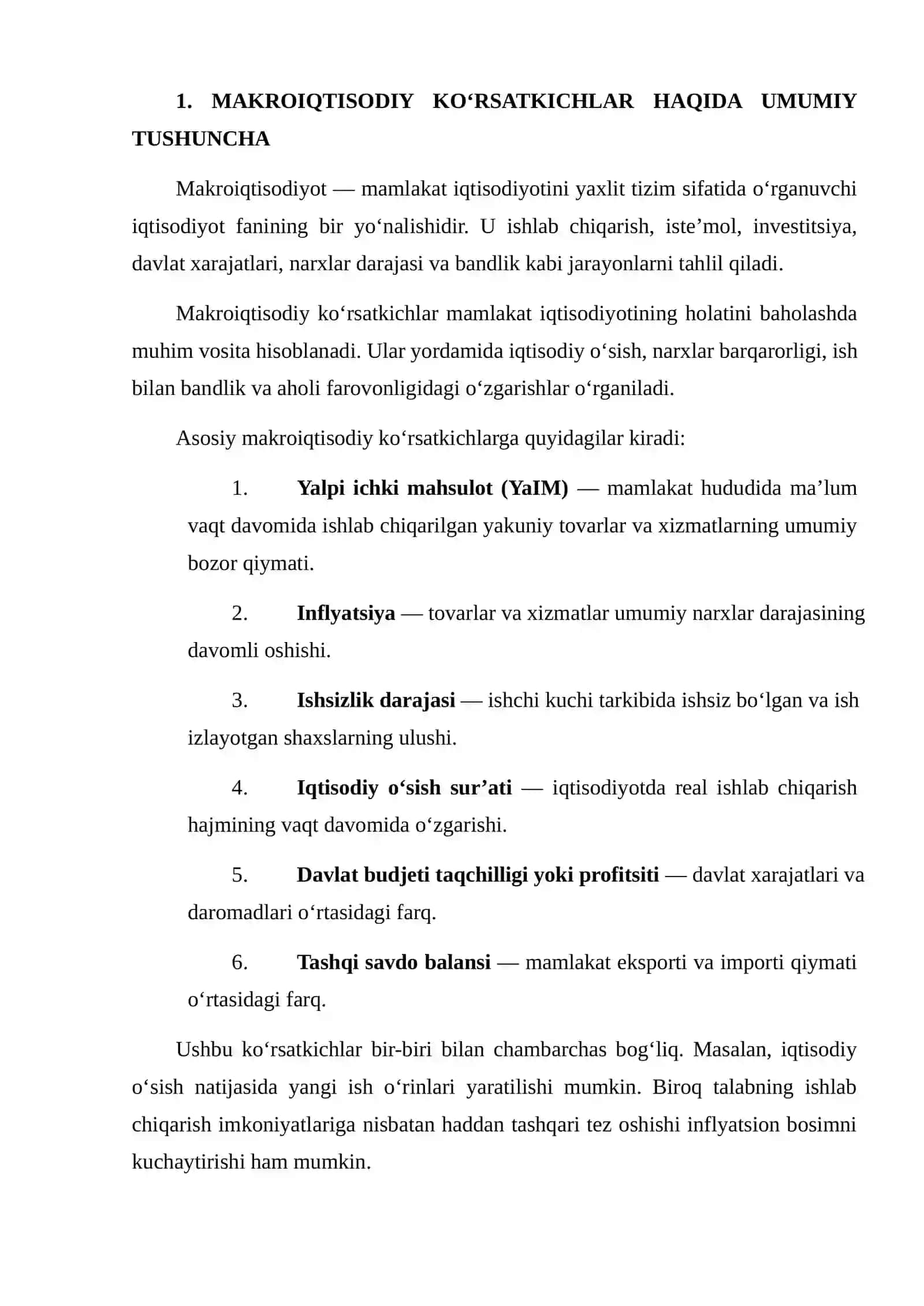 Asosiy Makroiqtisodiy Ko‘rsatkichlar 3