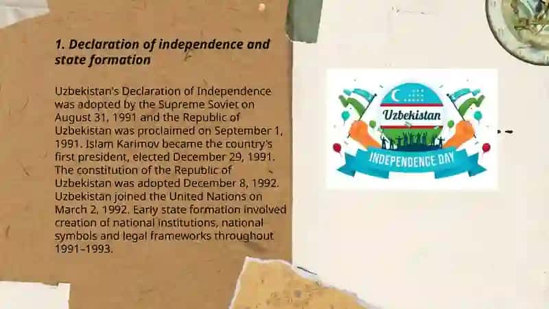 Independent Uzbekistan 3
