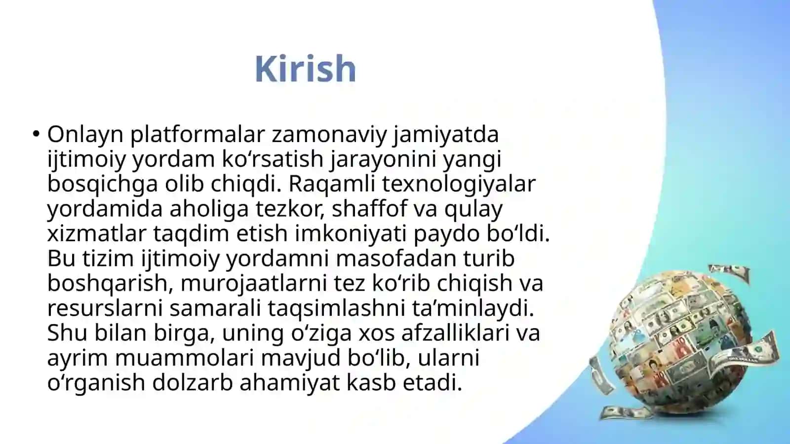 Onlayn platformalar orqali ijtimoiy yordam ko‘rsatishning afzalliklari va muammolari 3