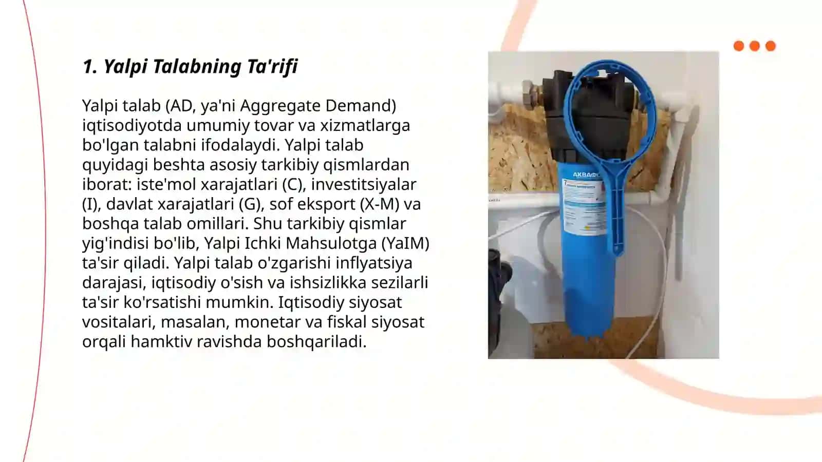Yalpi talab - yalpi taklif modeli 3