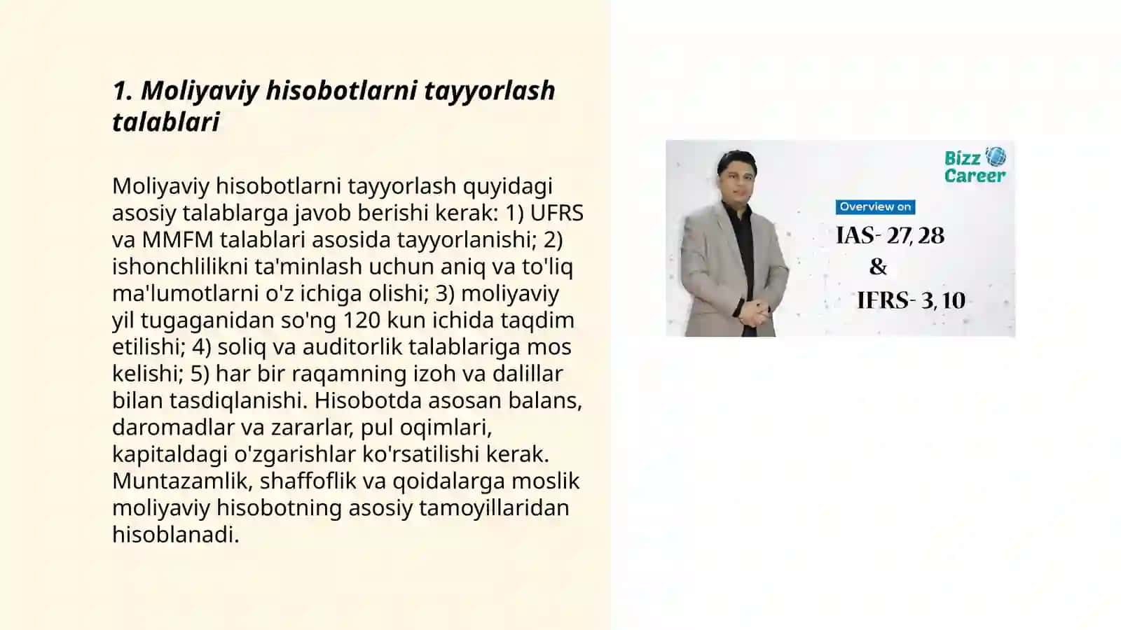 BHXS (IAS) 34 Oraliq moliyaviy hisoblar 3