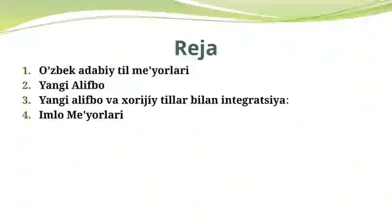 O’zbek adabiy til meʼyorlari. 3