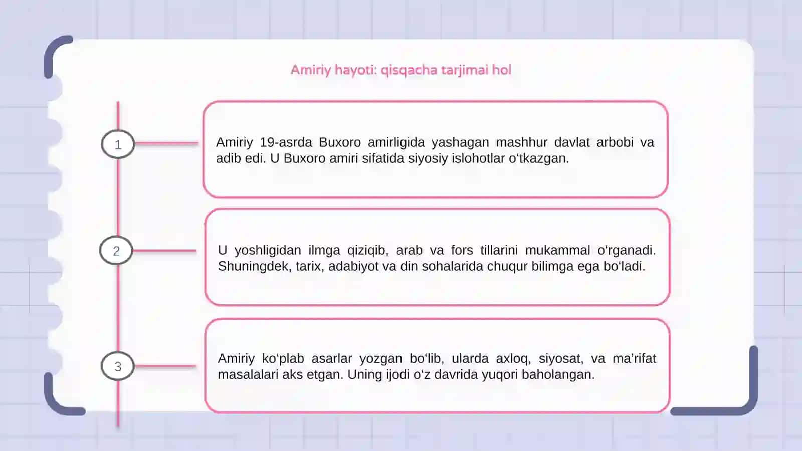 Amiriy Hayoti va Ijodi 3