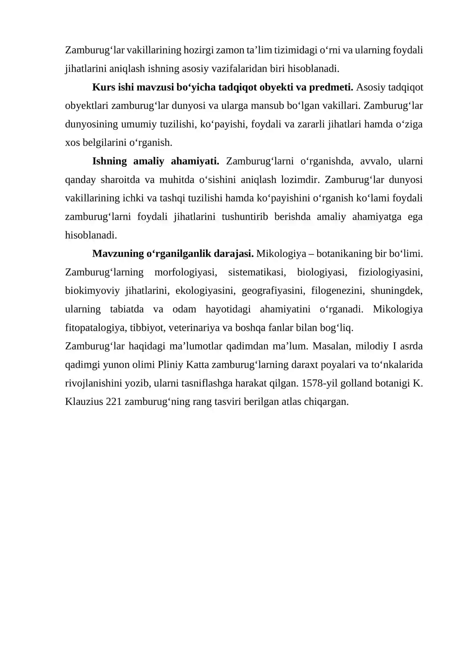 Zamburugʻlar ekologiyasi, tabiatdagi va odamlar hayotidagi ahamiyati 3