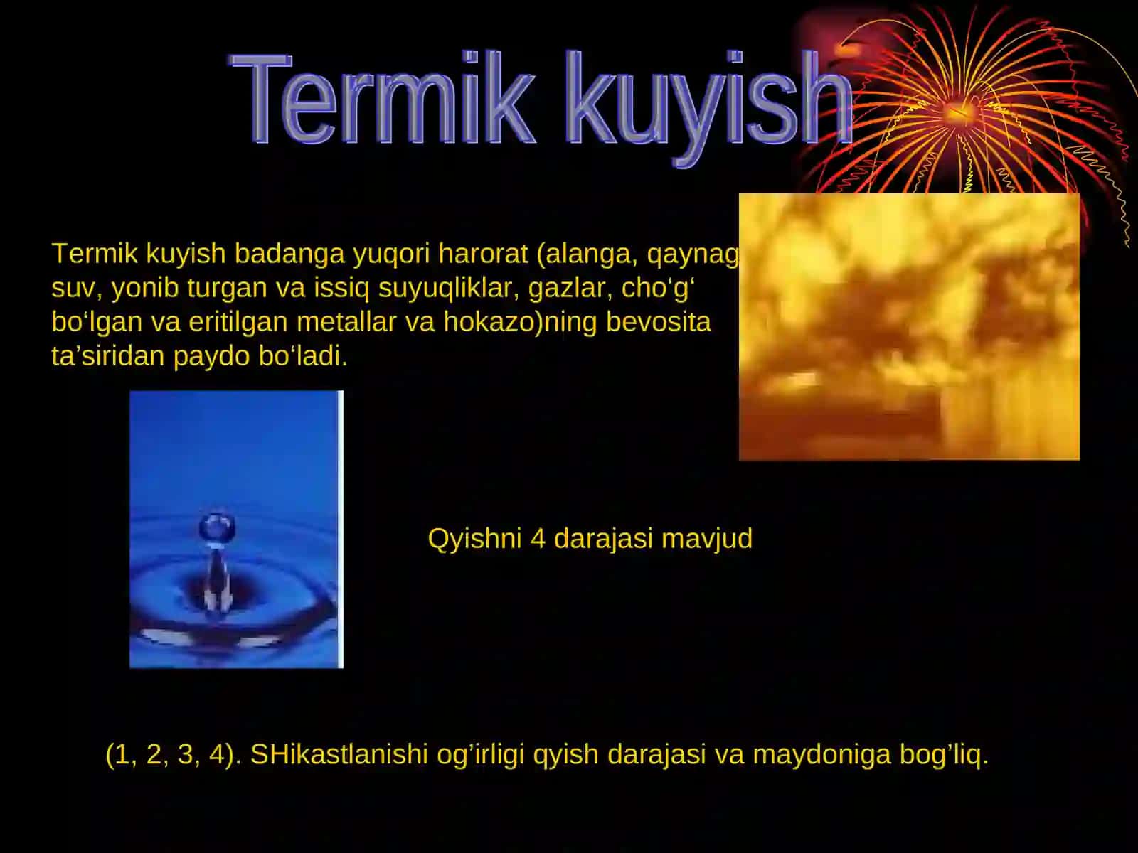 KUYISH DARAJALARI 3