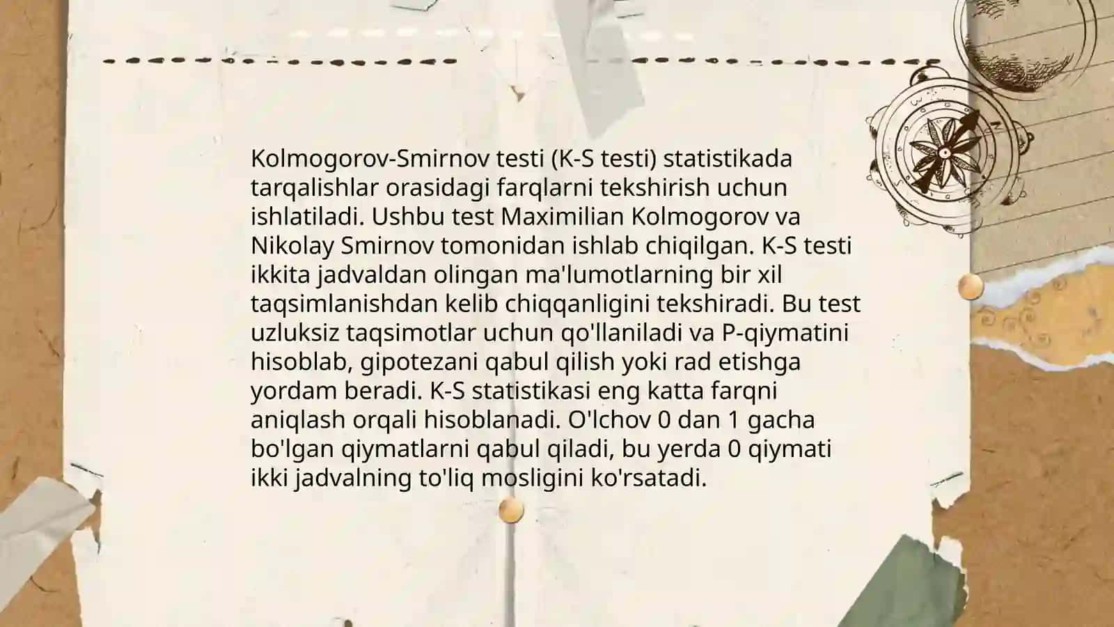 Kolmogorov Smirnov testi 3