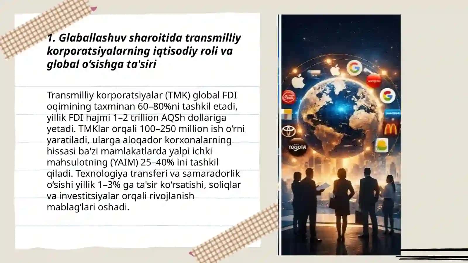 Glaballashuv sharoitida transmilliy korporatsiyalar 3