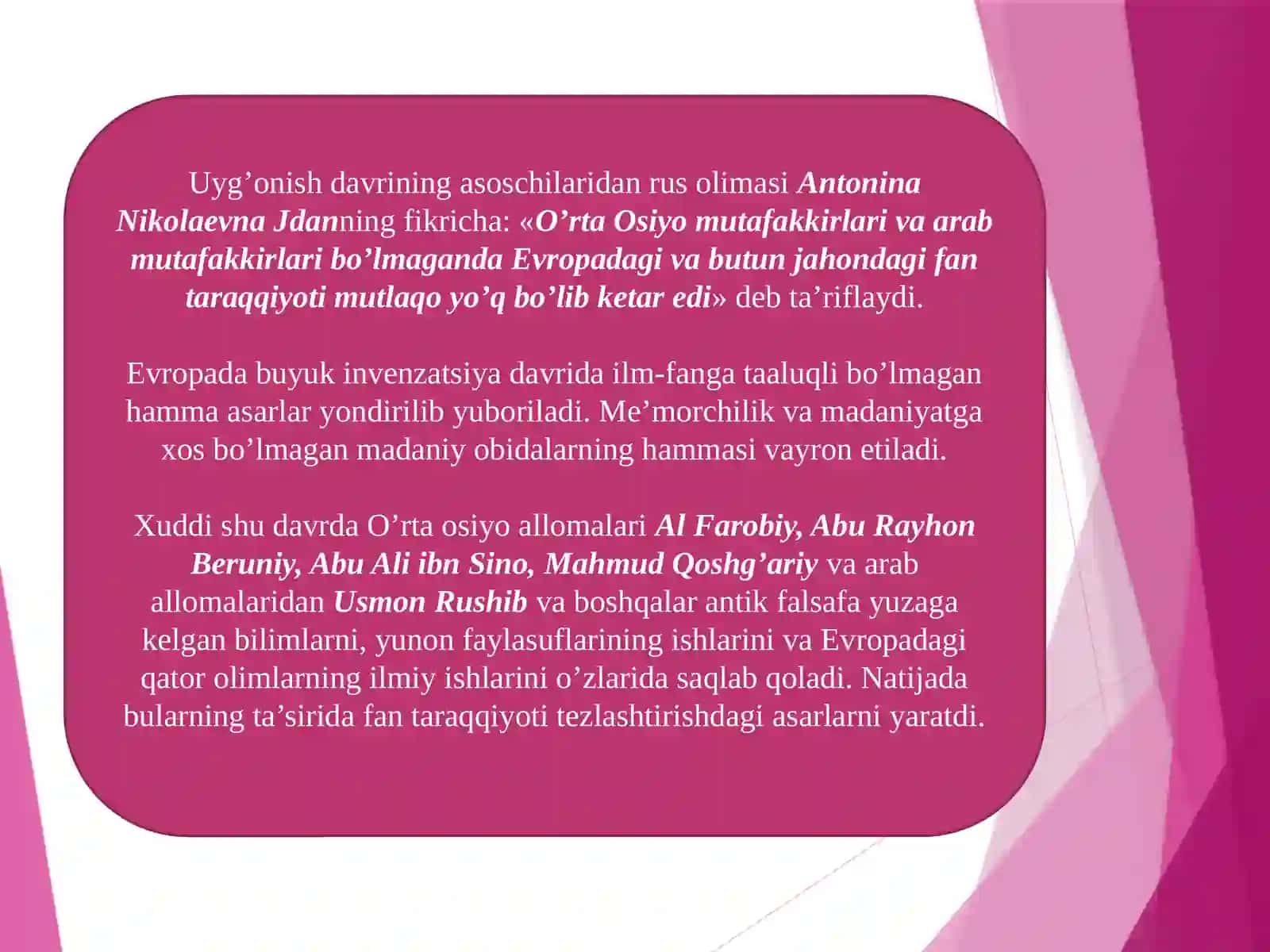 PSIXOLOGIK BILIMLARNING O’RTA ASRLARDA VA UYG’ONISH DAVRIDA RIVOJLANISHI 3