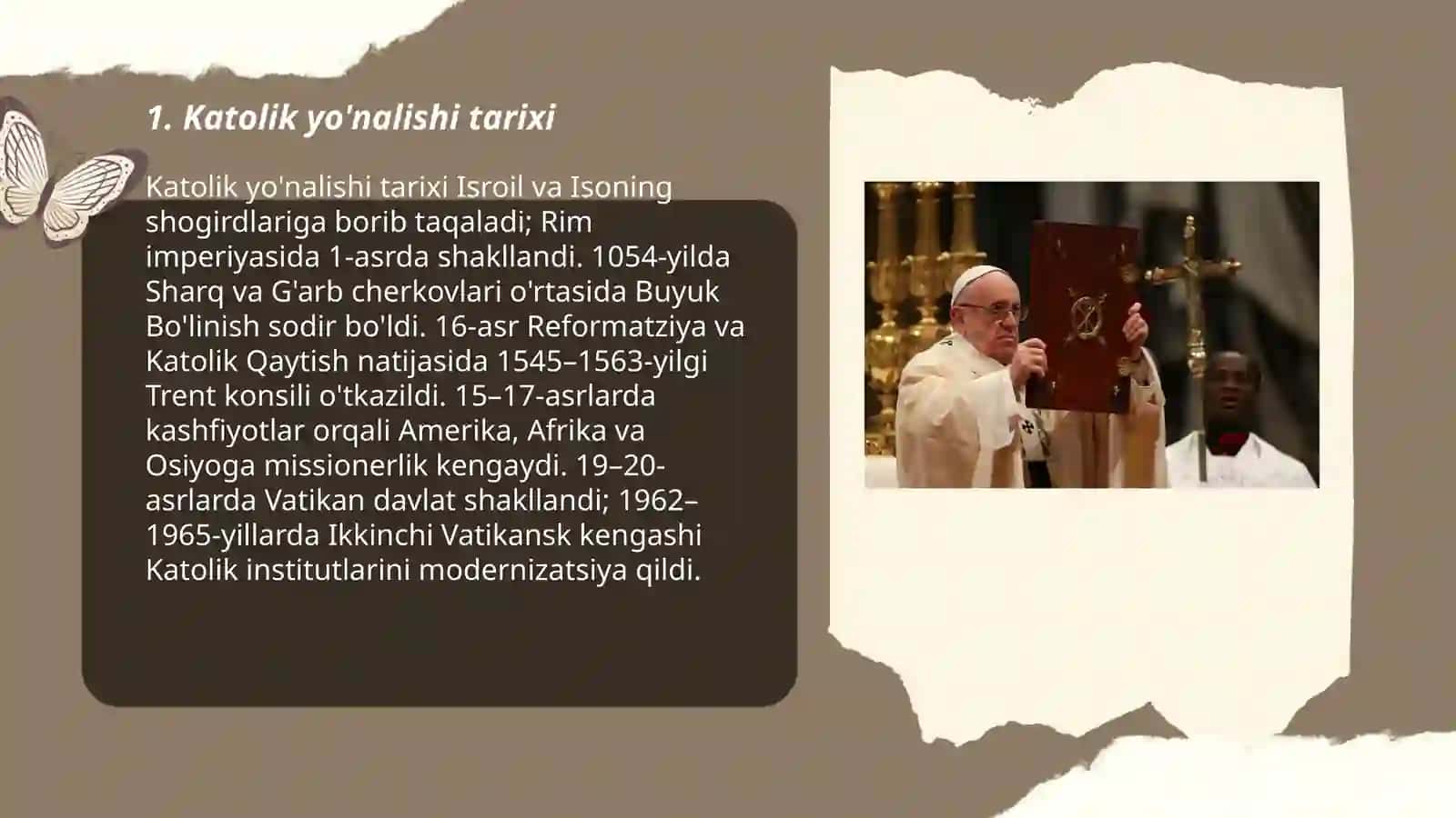 Katolik yo’nalishi 3