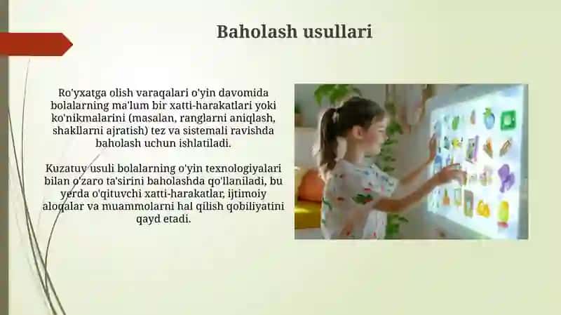 Maktabgacha taʼlim oʻyin texnalogilarining maqsad va vazifalari 3