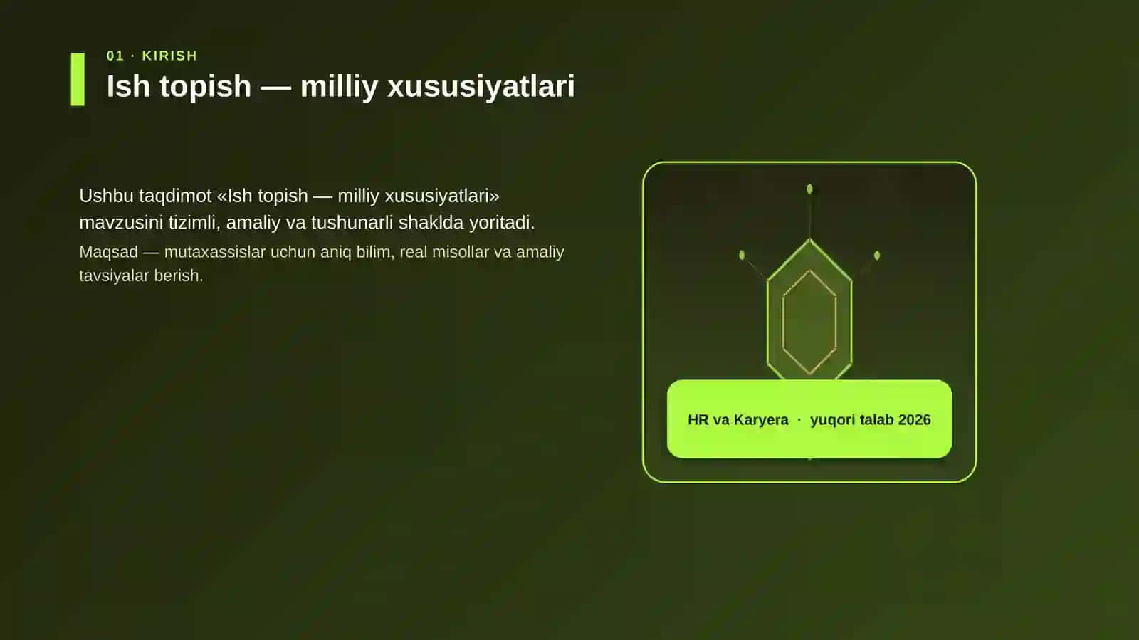 Ish topish — milliy xususiyatlari 3