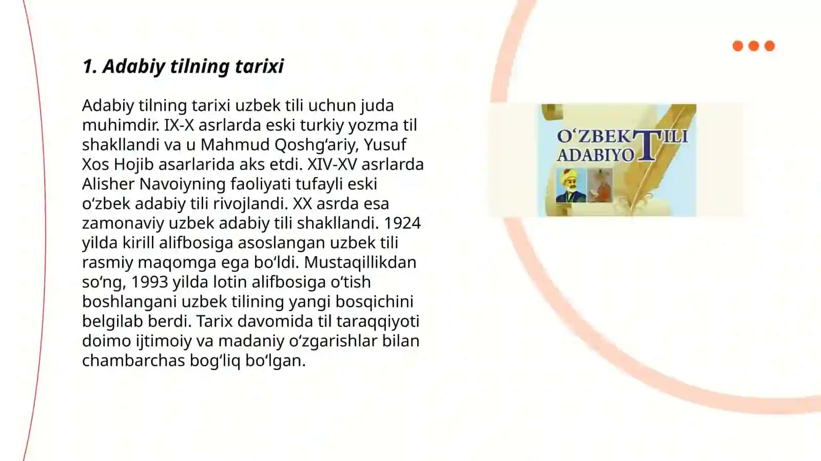 Adabiy til 3