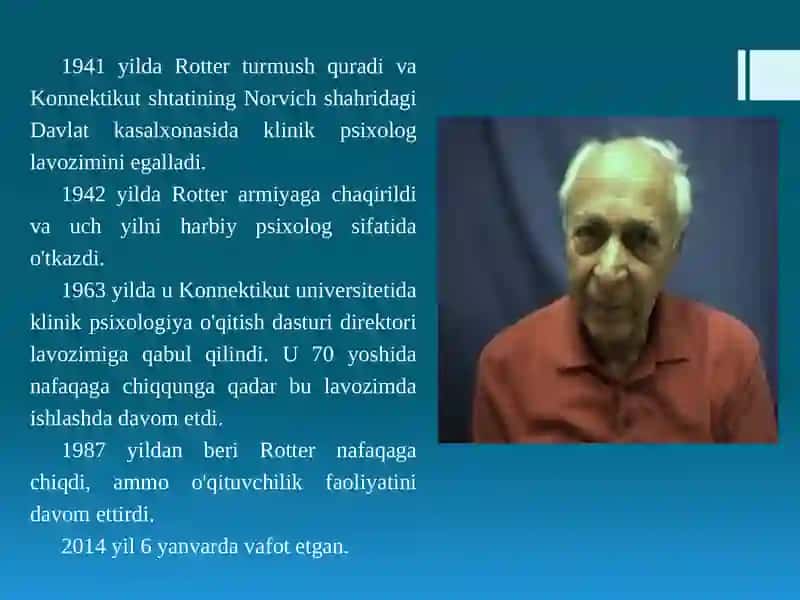 Julian Rotterning ijtimoiy-kognitiv nazariyasi 3