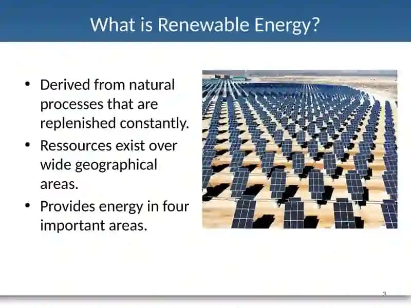 Key Renewable Energy Sources 3