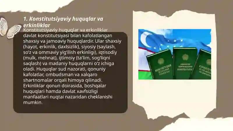 Konstitutsiyaviy huquqlar va erkinliklar darsliklari 3
