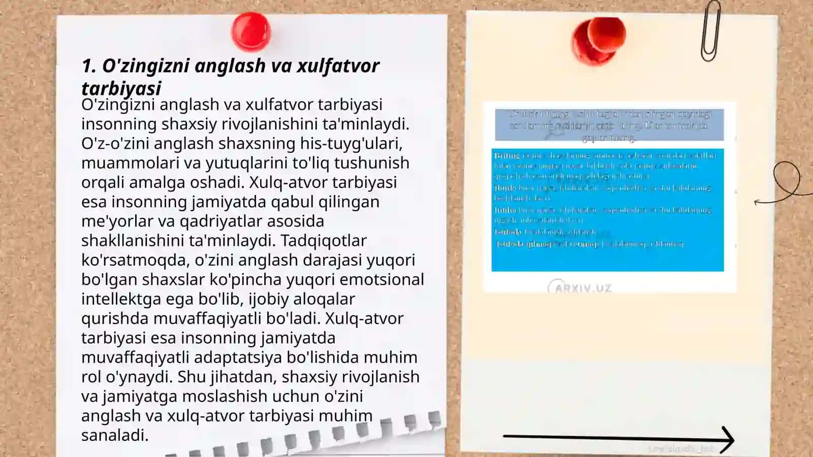 Xulk-atvorning psixofiologik asosi. Ong taraqqiyoti va ongsizlik 3