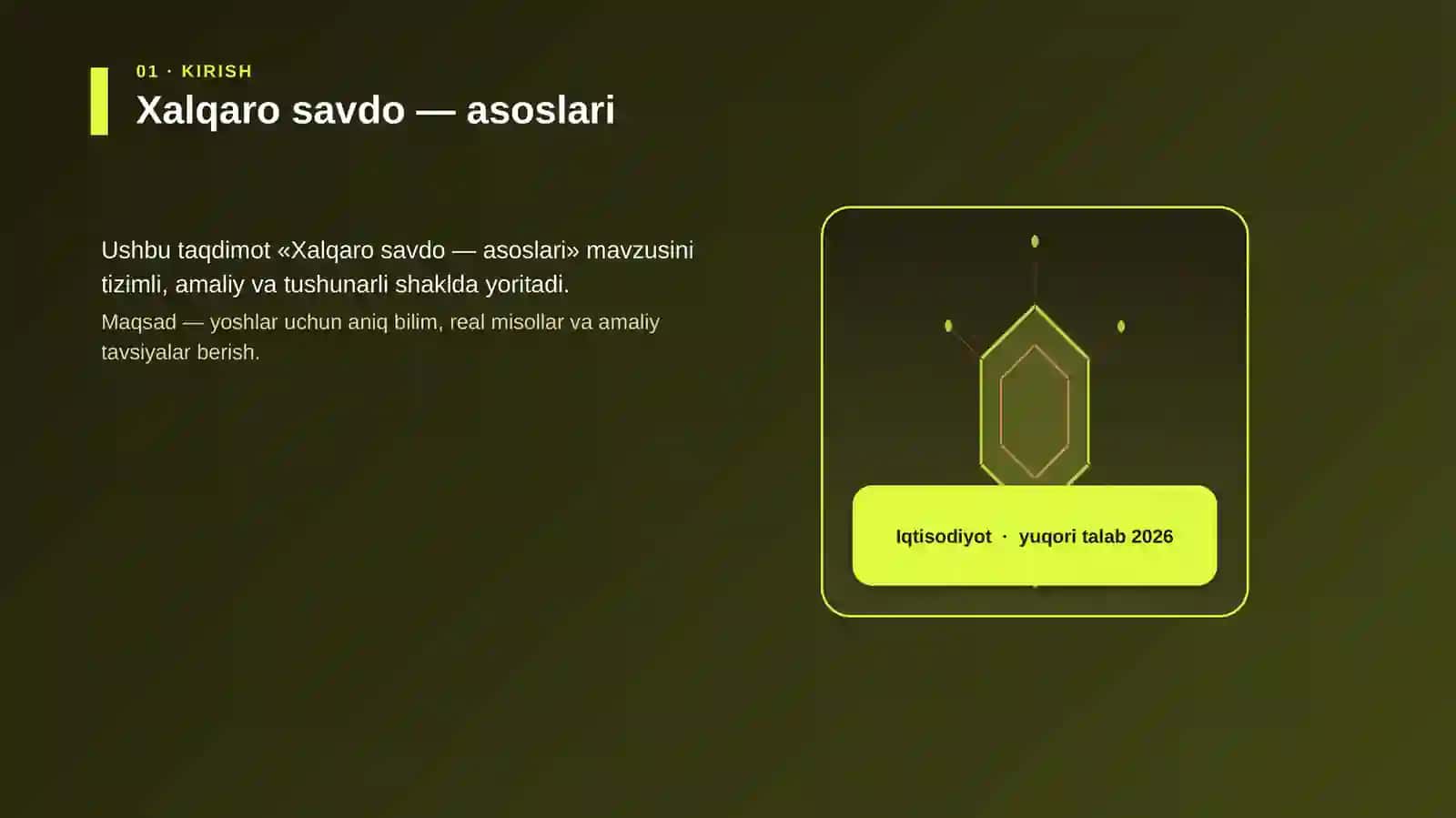 Xalqaro savdo — asoslari 3