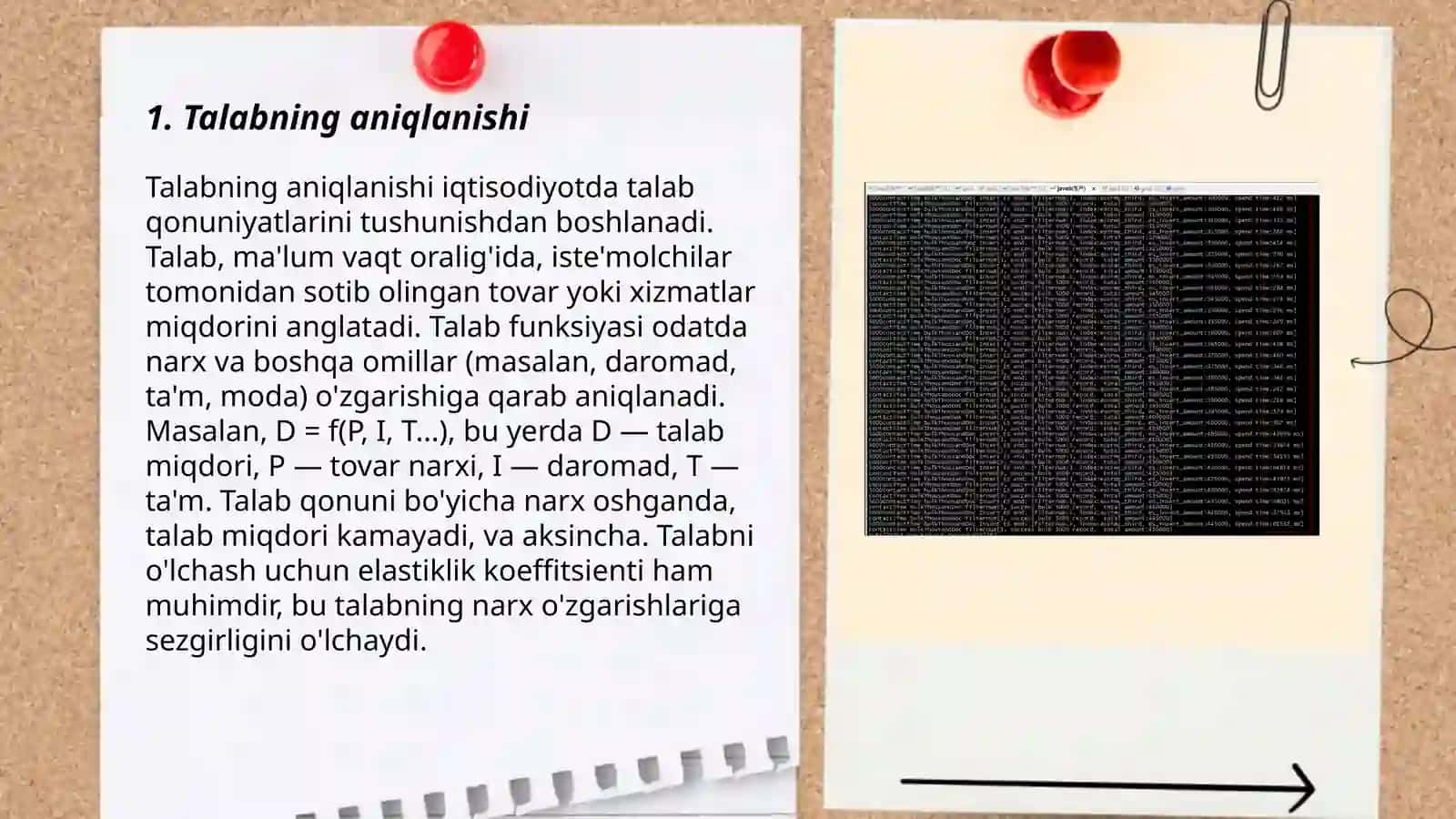Talab, Taklif va Bozor Muvozanati 3