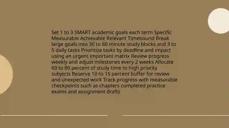 Time Management for Students 3