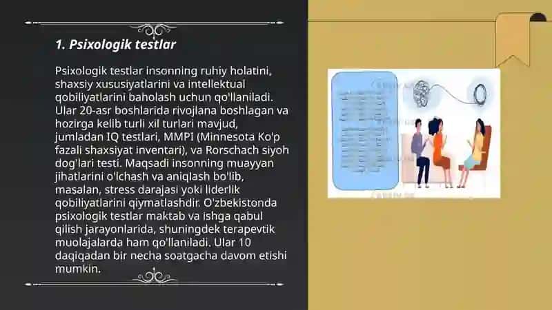 Psixologik testlar 3