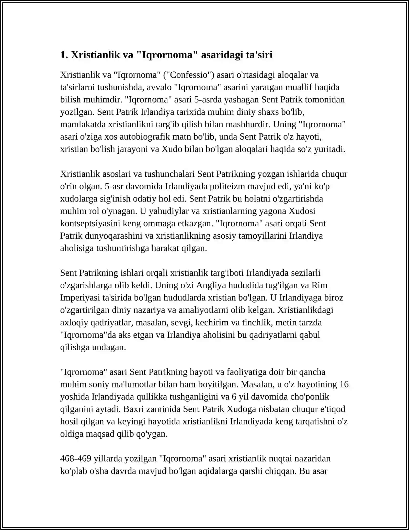 LEV TOLSTOYNING "IQRORNOMA" ASARIDAGI DINIY ETIQODLARNI TAHLIL ETISH 3